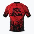 SMMASH Carnage, costume da bagno a maniche lunghe da uomo, rosso 2