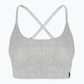 Reggiseno fitness Carpatree Rib grigio 4