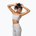 Reggiseno fitness Carpatree Rib grigio 3
