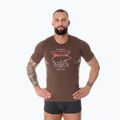 Maglietta termica Brubeck Outdoor Merino Wool Pro uomo marrone/orso 3