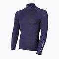 Brubeck LS11920 Extreme Wool manica lunga uomo blu navy 2