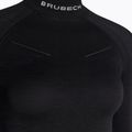 Brubeck LS11930 Extreme Wool, manica lunga termica da donna, nero 5