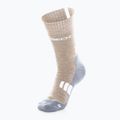 Calze da trekking da donna Brubeck BTR002 Trekking Marrone chiaro/grigio 5