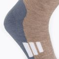Calze da trekking da donna Brubeck BTR002 Trekking Marrone chiaro/grigio 4
