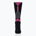 Calze da sci da donna Brubeck Ski Force nero / rosa 3