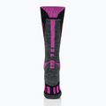 Calze da sci da donna Brubeck Snow Force Grigio chiaro / rosa 3
