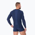 Brubeck LS12820 Active Wool manica lunga uomo blu navy 2