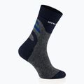 Calze da uomo Brubeck Trekking Merino grafite/blu 2