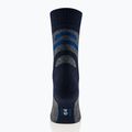 Calze da uomo Brubeck Trekking Merino grafite/blu 3
