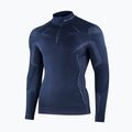 Felpa termica da uomo Brubeck Extreme Merino 1/3 Zip navy 3
