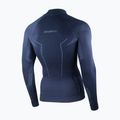 Felpa termica da uomo Brubeck Extreme Merino 1/3 Zip navy 4