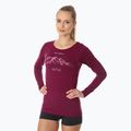 Brubeck Outdoor Wool Pro a maniche lunghe termoattive da donna.