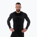 Brubeck LS13040A Thermo longsleeve uomo nero/blu