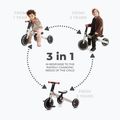 Triciclo Kinderkraft 4TRIKE grigio argento 9