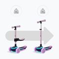 Monopattino a tre ruote per bambini Kinderkraft Raket Up pink 11