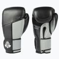 DBX BUSHIDO Guanti da boxe in pelle naturale Muay Thai nero ARB-431sz 3