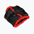 Pesi Bushido per caviglie e polsi 2x1 kg nero/rosso OB1 2