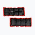 Pesi Bushido per caviglie e polsi 2x1 kg nero/rosso OB1 3