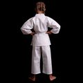 DBX BUSHIDO ARK-3102 karategi con cintura per bambini bianco 13