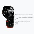 Guanti da boxe DBX BUSHIDO con sistema Wrist Protect nero Bb2 15
