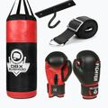 DBX BUSHIDO Set da boxe DBX Kids nero e rosso KIDS60SET