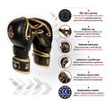 Guanti da sparring per allenamento MMA DBX BUSHIDO nero Arm-2011D-M 12