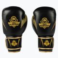 Guanti da boxe DBX BUSHIDO in pelle naturale nera B-2v13