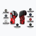 DBX BUSHIDO "Hammer - Red" Guanti da boxe Muay Thai nero/rosso 14