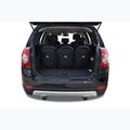 KJUST Set di borse per bagagliaio Chevrolet Captiva 2006-2010 5 pezzi nero 15