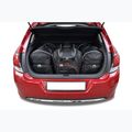 Set di borse per bagagliaio KJUST Citroen C4 Hatchback 2010-2017 4 pezzi nero 13