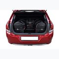 Set di borse per bagagliaio KJUST Citroen C4 Hatchback 2010-2017 4 pezzi nero 14