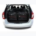 Set di borse portabagagli KJUST Dacia Logan MCV 2013-2020 5 pezzi nero 16