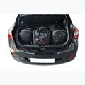 Set di borse per bagagliaio KJUST Hyundai I30 Hatchback 2012-2016 4 pezzi nero 11
