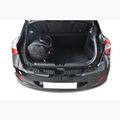 Set di borse per bagagliaio KJUST Hyundai I30 Hatchback 2012-2016 4 pezzi nero 14
