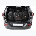 KJUST Jeep Cherokee 2014-2020 set di borse portabagagli 4 pezzi nero 14