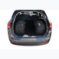 Kjust Set di borse portapacchi Kia Cee'D Kombi 2012-2018 4 pezzi nero 18
