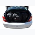 KJUST Mercedes-Benz C Limousine set di borse per il bagaglio 2006-2014 4 pezzi nero 12