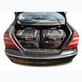 KJUST Mercedes-Benz CLK 2002-2010 set di borse per bagagliaio 4 pezzi nero 14