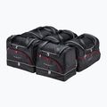Set di borse per bagaglio KJUST Opel Astra Limousine 2012-2015 5 pezzi nero.
