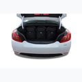 Set di borse portabagagli KJUST Peugeot 508 Limousine 2011-2014 5 pezzi nero. 13