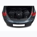 Set di borse da bagagliaio KJUST Seat Leon Hatchback 2005-2012 3 pezzi nero 13