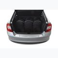 KJUST Skoda Rapid Liftback set di borse per il bagaglio 2012-2019 5 pezzi nero. 14