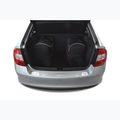 KJUST Skoda Rapid Liftback set di borse per il bagaglio 2012-2019 5 pezzi nero. 15