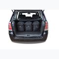 Set di borse per bagagliaio KJUST Opel Zafira 2005-2014 5 pezzi nero. 12