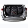 KJUST Toyota Auris Touring Sports 2013-2018 set di borse da bagagliaio 4 pezzi nero. 13
