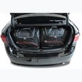 KJUST Toyota Avensis Limousine 2009-2018 set di borse per il bagaglio 4 pezzi nero 14