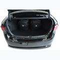 KJUST Toyota Avensis Limousine 2009-2018 set di borse per il bagaglio 4 pezzi nero 15
