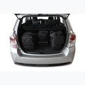 KJUST Toyota Verso 2009-2018 set di borse per il vano bagagli 4 pezzi nero. 14