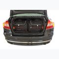 KJUST Volvo S80 set di borse per bagagliaio 2006-2016 5 pezzi nero. 15