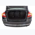 KJUST Volvo S80 set di borse per bagagliaio 2006-2016 5 pezzi nero. 16